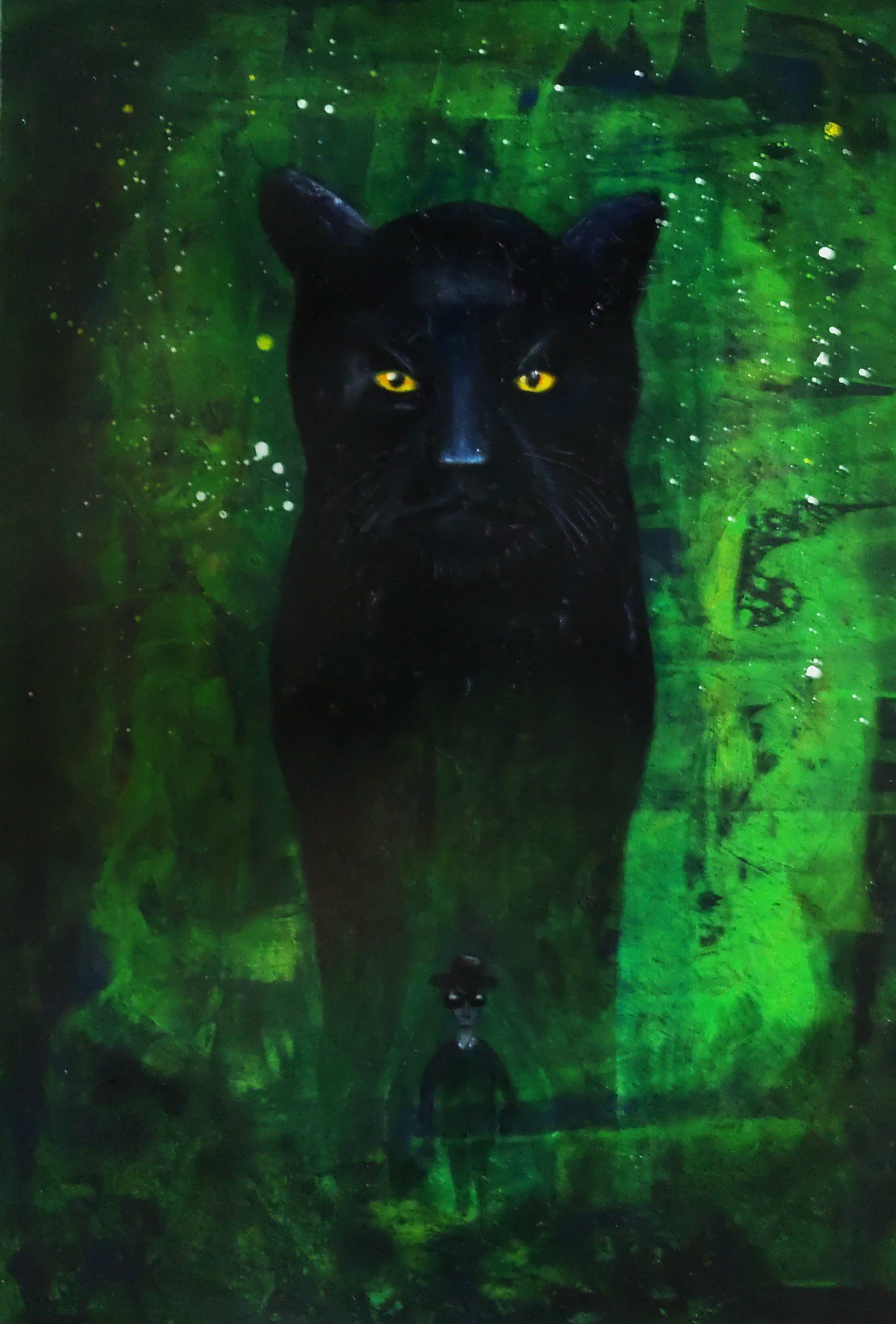 Panther im Grünen